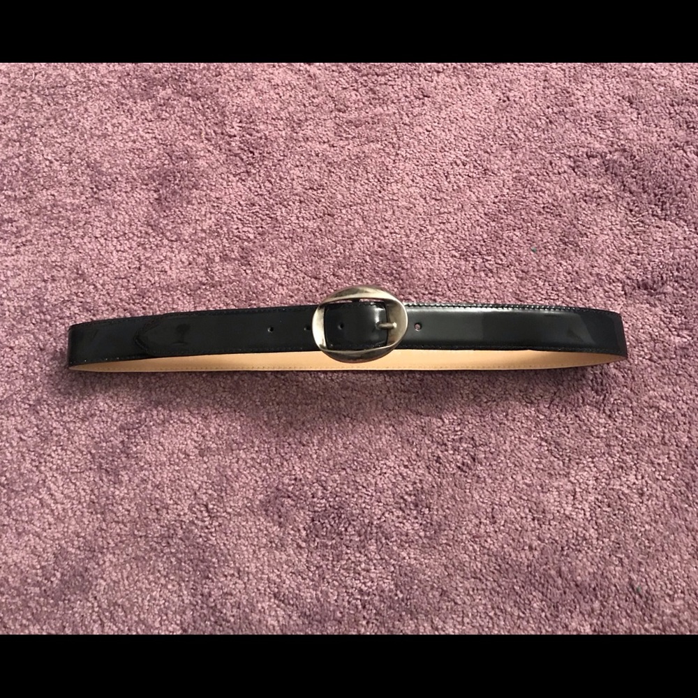 🎉HOST PICK🎉 DKNY black patent leather belt